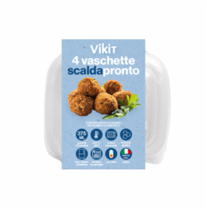 Vikit Vaschette Salva Pronto 375ml 4pz