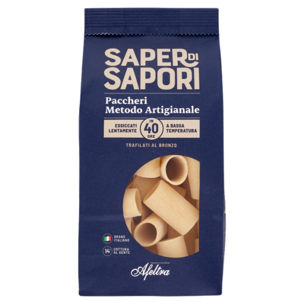 Selex Saper di Sapori Pasta di Semola Paccheri Lisci 500 g