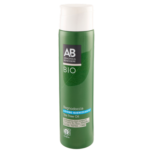 Armonia & Benessere Bagnodoccia Azione Igienizzante Bio con Tea Tree Oil 300 ml