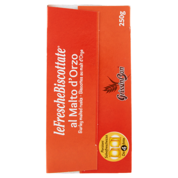 GrissinBon leFrescheBiscottate al Malto d'Orzo 250 g