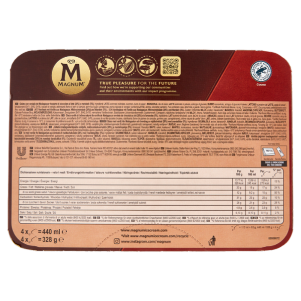 Magnum Almond 4 x 82 g