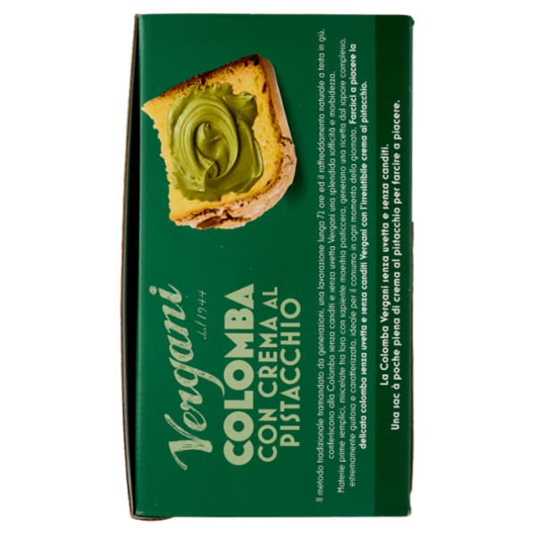 Vergani Colomba con Crema al Pistacchio 850 g