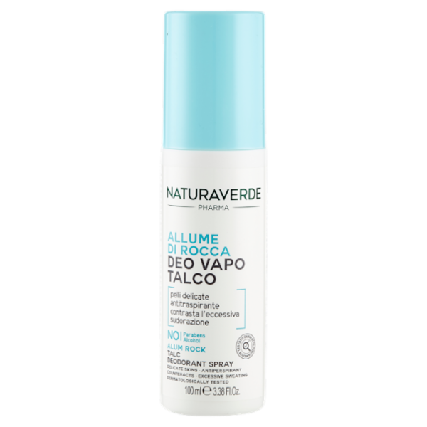 Naturaverde Pharma Allume di Rocca Deo Vapo Talco 100 ml
