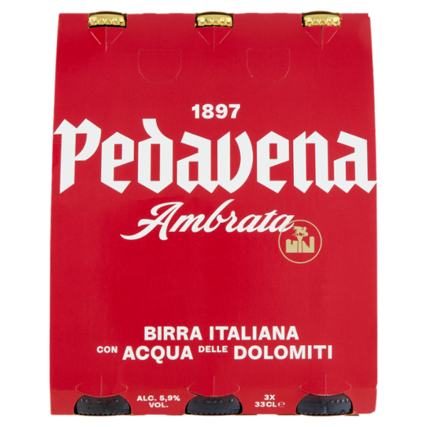 Pedavena Ambrata 3 x 33 CL
