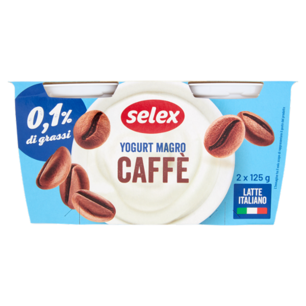 Selex Yogurt Magro Caffè 2x125 g