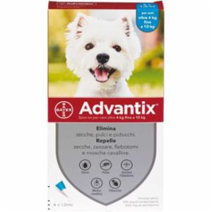 Bayer Advantix Cani 4-10 kg 4 Pipette