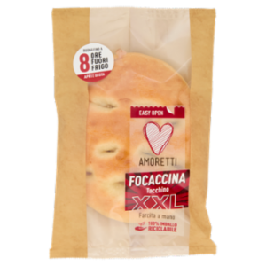 Amoretti Focaccina Tacchino XXL 170 g