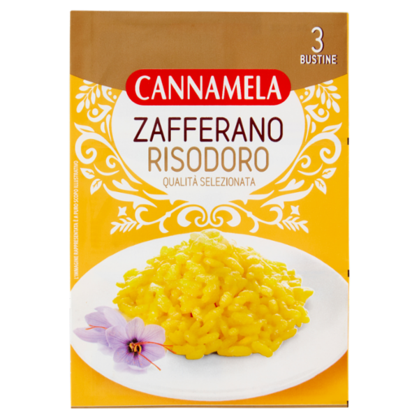 Cannamela Zafferano Risodoro Bustine 3 x 0,1 g