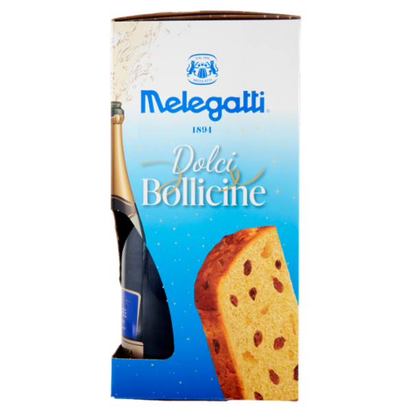 Melegatti 1894 Dolci Bollicine Panettone 680 g + Vino Spumante 75 cl