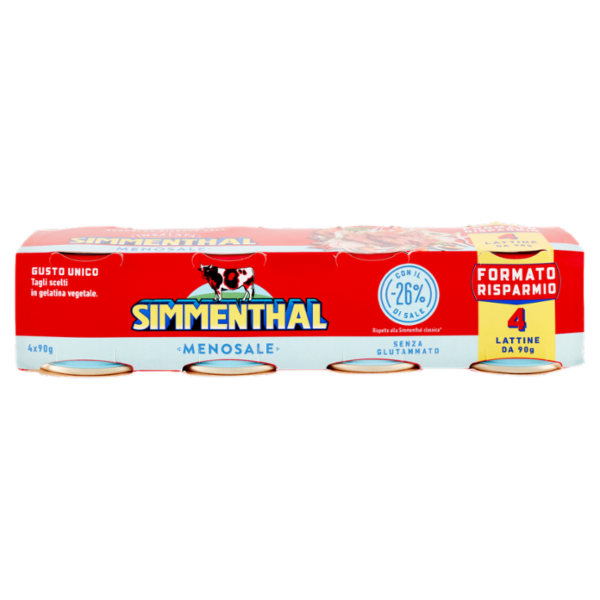Simmenthal Menosale 4 x 90 g