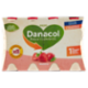 DANACOL Yogurt da bere, Riduce il Colesterolo grazie agli Steroli Vegetali, gusto Fragola, 8x100g