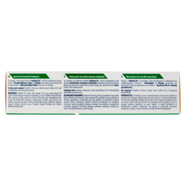 Pasta del Capitano Antitartaro 75 ML