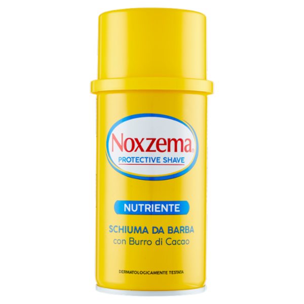 Noxzema Protective Shave Nutriente Schiuma da Barba con Burro di Cacao 300 ml