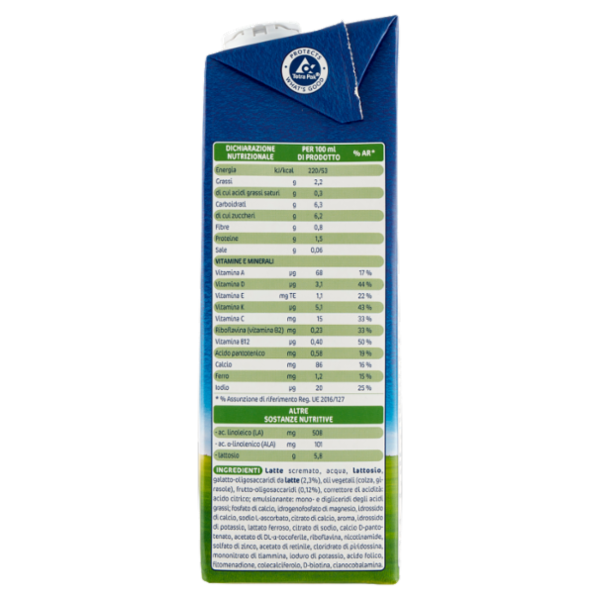 MELLIN 4 - Latte di Crescita Liquido, dal 24° mese compiuto al 36°, Fonte di Ferro, 1L