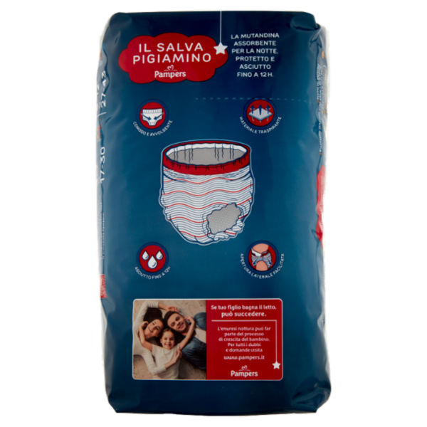 Pampers il Salva Pigiamino anni 8-12 Kg 27-43 Unisex 9 pz