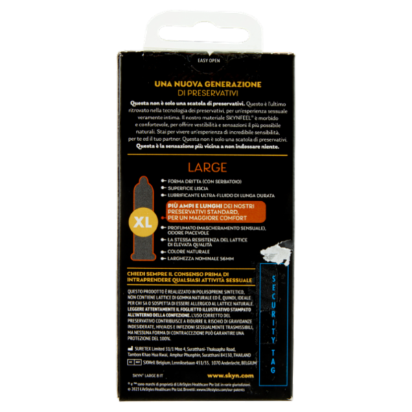 Skyn Large Preservativi Senza Lattice 8 pz