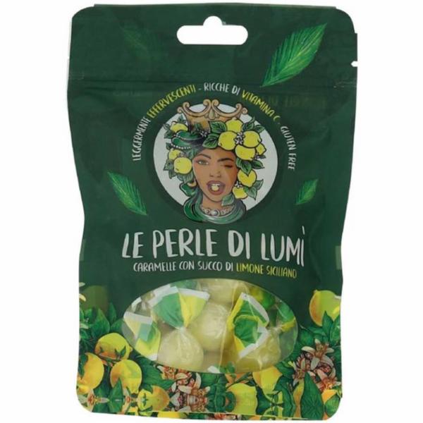 Cidneo Caramelle e Perle Di Lumi Effervescente Limone 100g