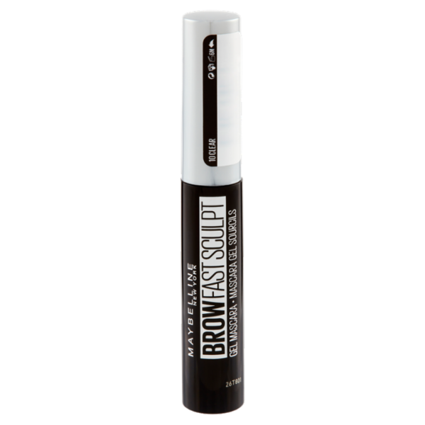 Maybelline New York Gel Mascara Sopracciglia Brow Fast Sculpt, Lunga Tenuta, 10 Trasparente 2.8 ml