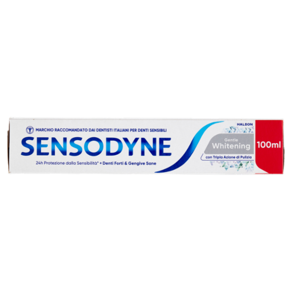 Sensodyne Dentifricio Gentle Whitening per Denti Sensibili, Effetto Sbiancante 100 ml