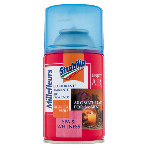 Strabilia Millefleurs Deodorante Ambiente Spa & Wellness Ricarica 250 ml