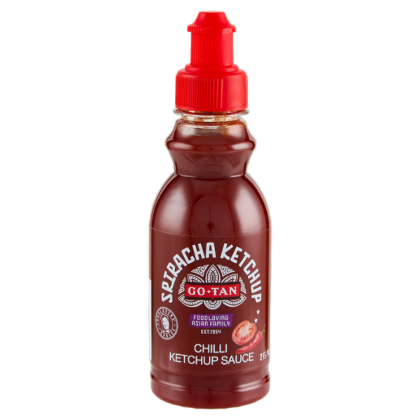 Go-Tan Sriracha Ketchup Chilli Ketchup Sauce 215 ML