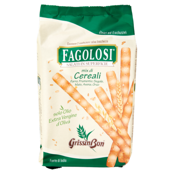 GrissinBon Fagolosi mix di Cereali 2 x 125 g
