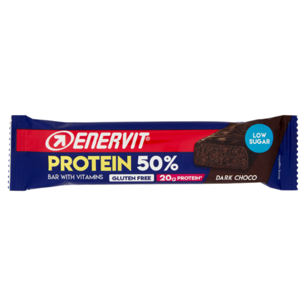 Enervit Protein 50% Bar with Vitamins Dark Choco 40 g