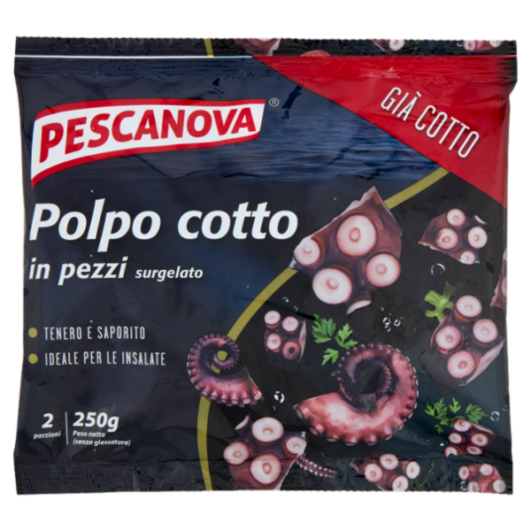 Pescanova Polpo cotto in pezzi surgelato 250 g