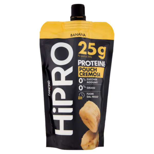 HiPRO 25g Proteine Pouch Cremosa Banana 200 g