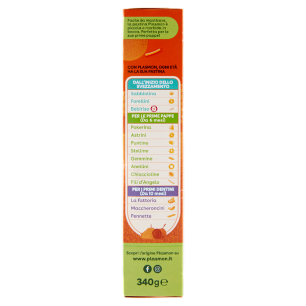 Plasmon la Pastina Fili d'Angelo 340 g