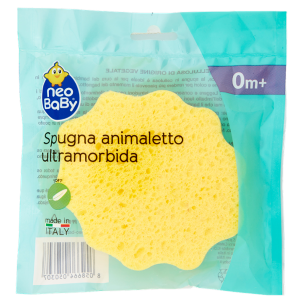 neo Baby Spugna animaletto ultramorbida 0m+