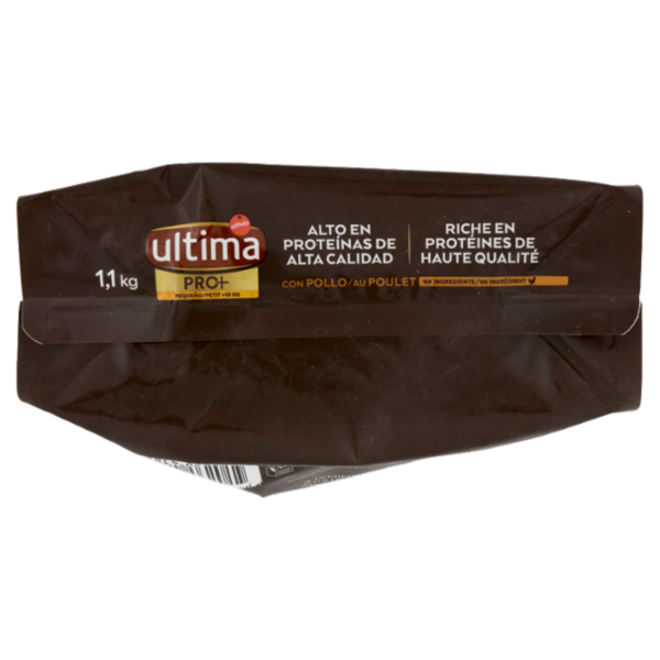 ultima Dog Pro+ <10 kg con Pollo 1,1 kg