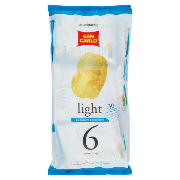 San Carlo light multipacco 6 x 25 g