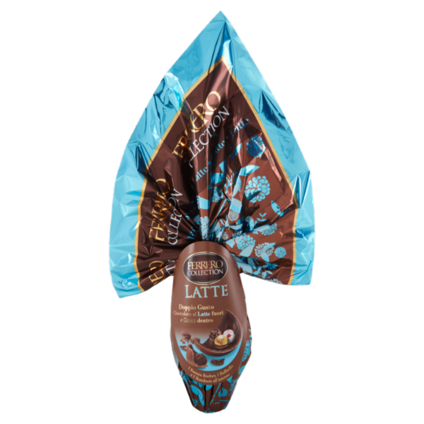 Ferrero Collection Latte Doppio Gusto Cioccolato al Latte fuori e Cacao dentro 250 g