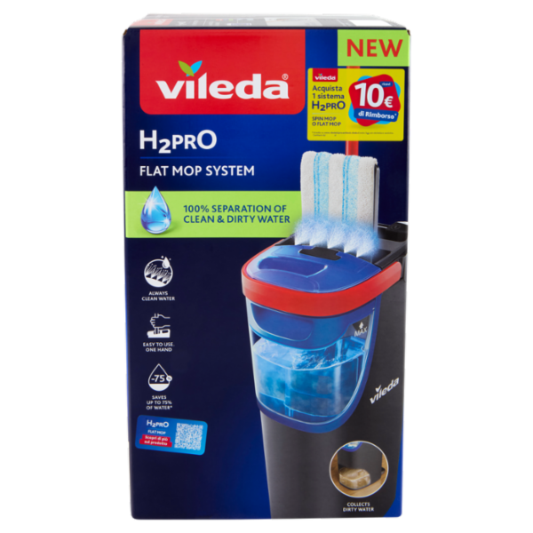 Vileda H2Pro Flat Mop Sistema