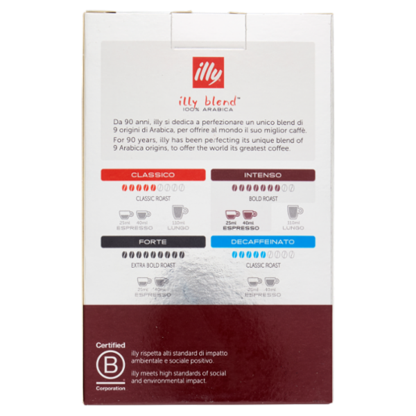 illy Intenso Espresso Capsule Compatibili con le Macchine Nespresso* 30 Capsule in Alluminio 171 g