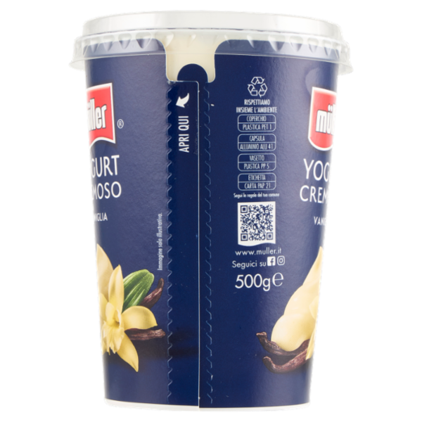 müller Yogurt Cremoso Vaniglia 500 g