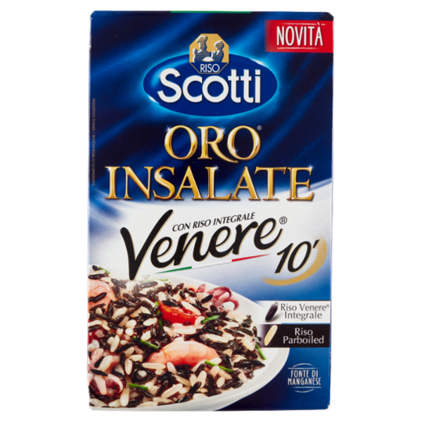Riso Scotti Oro Insalate con Riso Integrale Venere 10' 800 g