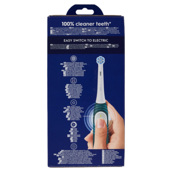 Oral-B iO Series 2 Spazzolino Elettrico Denti Ricaricabile Verde