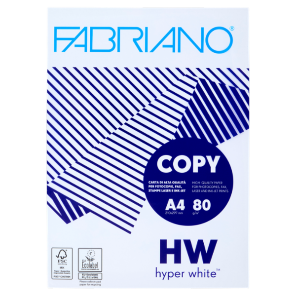 Fabriano Copy HW hyper white A4 80 g/m²
