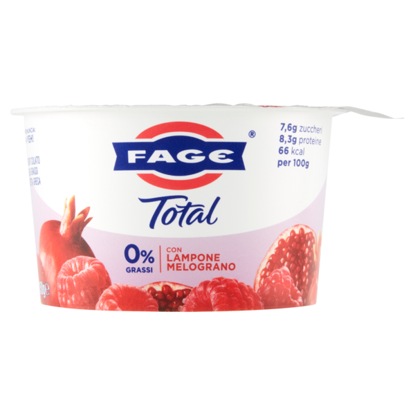 Fage Total 0% Grassi con Lampone Melograno 150 g