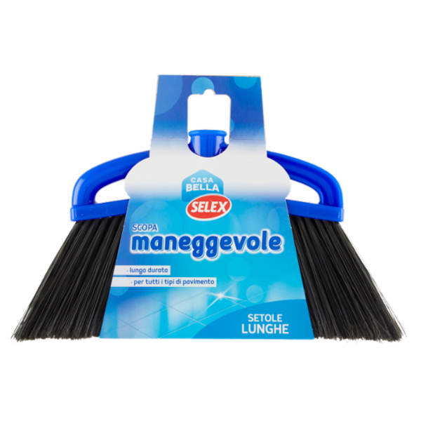Selex Casa Bella Scopa Maneggevole Setole Lunghe