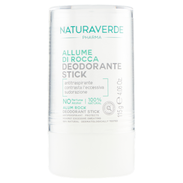 Naturaverde Pharma Allume di Rocca Deodorante Stick 115 g
