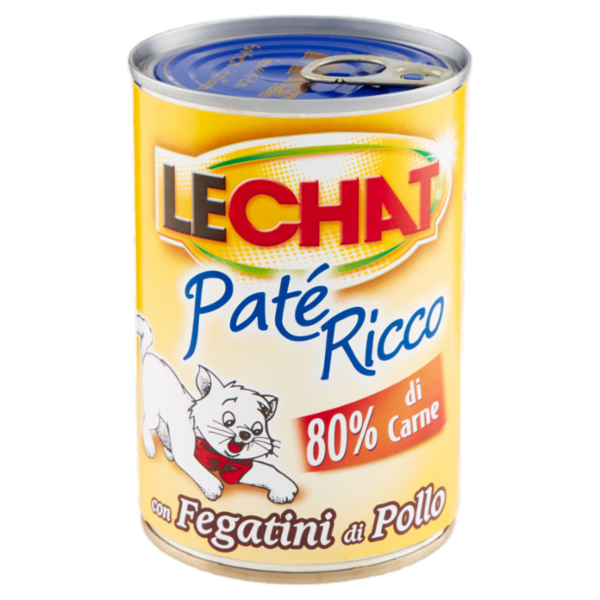 LeChat Patè Ricco con Fegatini di Pollo 400 g