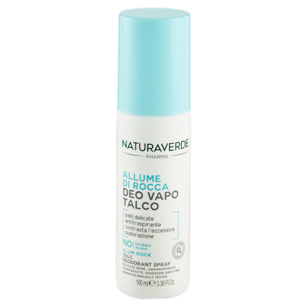 Naturaverde Pharma Allume di Rocca Deo Vapo Talco 100 ml