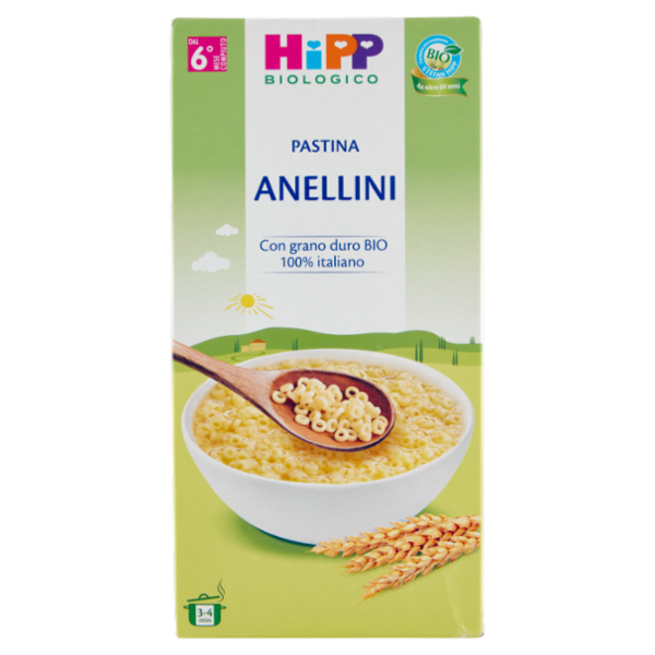 HiPP Biologico Pastina Anellini 320 g