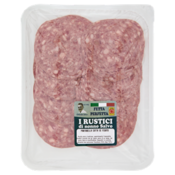 I Rustici Di Nonno Salvo Fetta Perfetta Mortadella Cotta Di Fegato 0,100 Kg