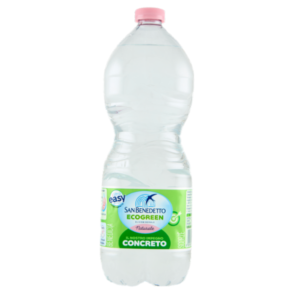 San Benedetto Acqua Naturale Benedicta Ecogreen Easy 1L
