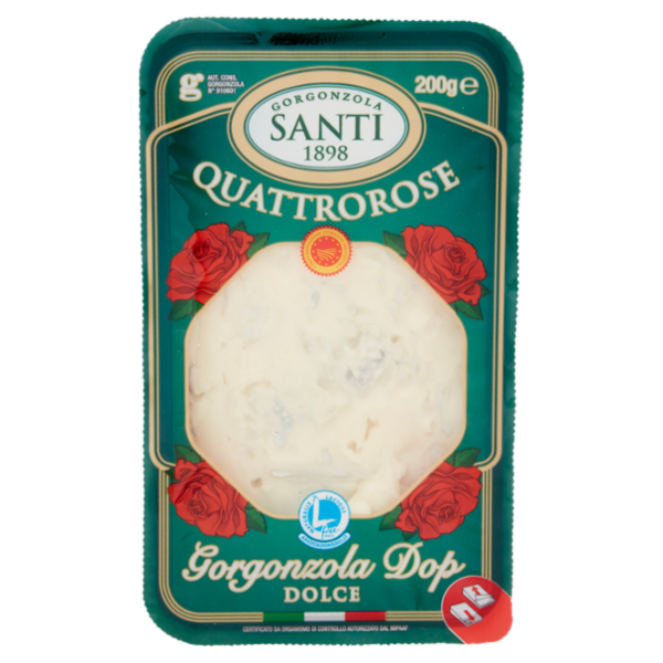 Gorgonzola Santi Quattrorose Gorgonzola Dop Dolce 200 g