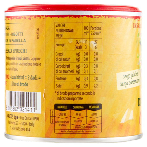 Dialbrodo Insaporitore Granulare Classico 150 g